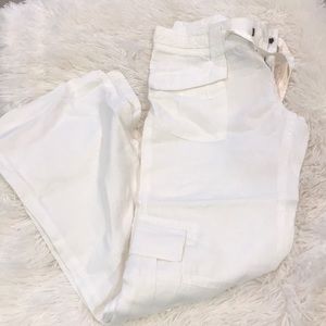 Guess Linen Cargo Pants
